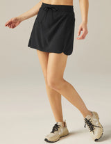 In Stride Lined Skirt by Beyond Yoga | True Black