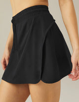 In Stride Lined Skirt by Beyond Yoga | True Black