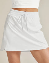 In Stride Lined Skirt by Beyond Yoga | True White