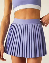 If You Pleats Mini Skirt Periwinkle Cloud