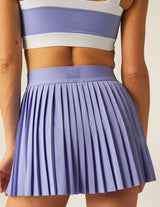 If You Pleats Mini Skirt Periwinkle Cloud