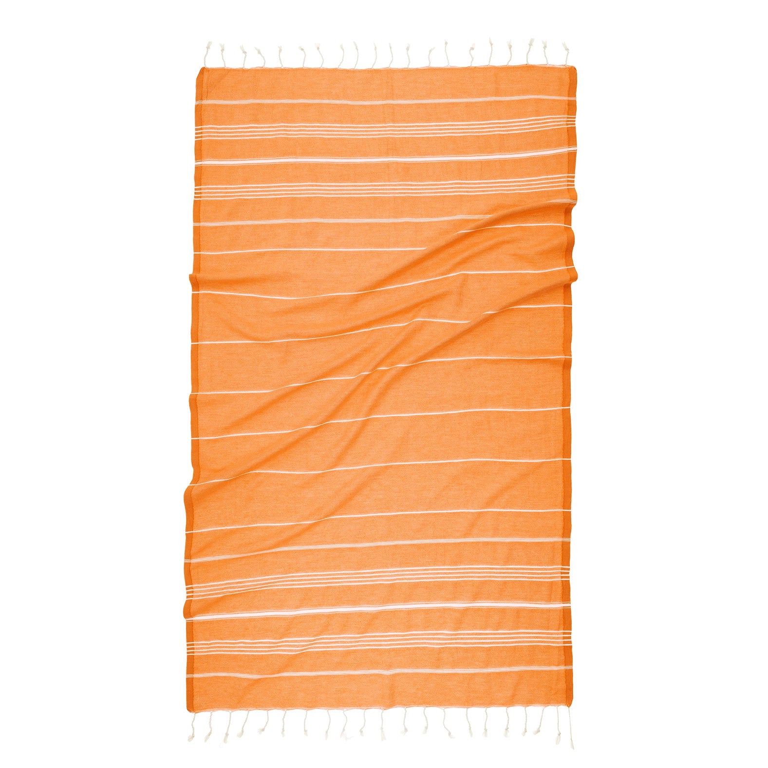 Salt Water Sun Turkish Towel by Riviera Towel Company | Orange Sunset - Zen&Zip
