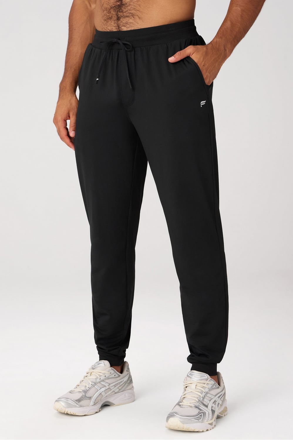 The Cloud Jersey Jogger by Fabletics | Black