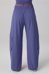 Daydreamer Pant by Fabletics | Sapphire Sky/Classic White