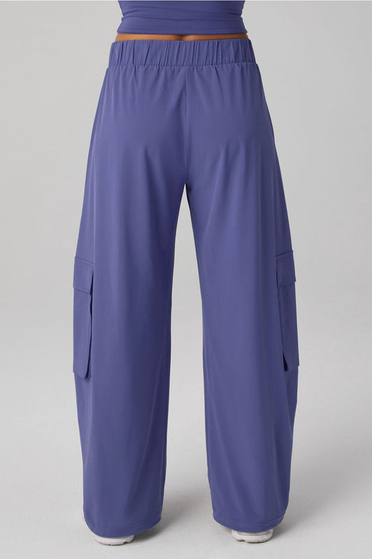 Daydreamer Pant by Fabletics | Sapphire Sky/Classic White