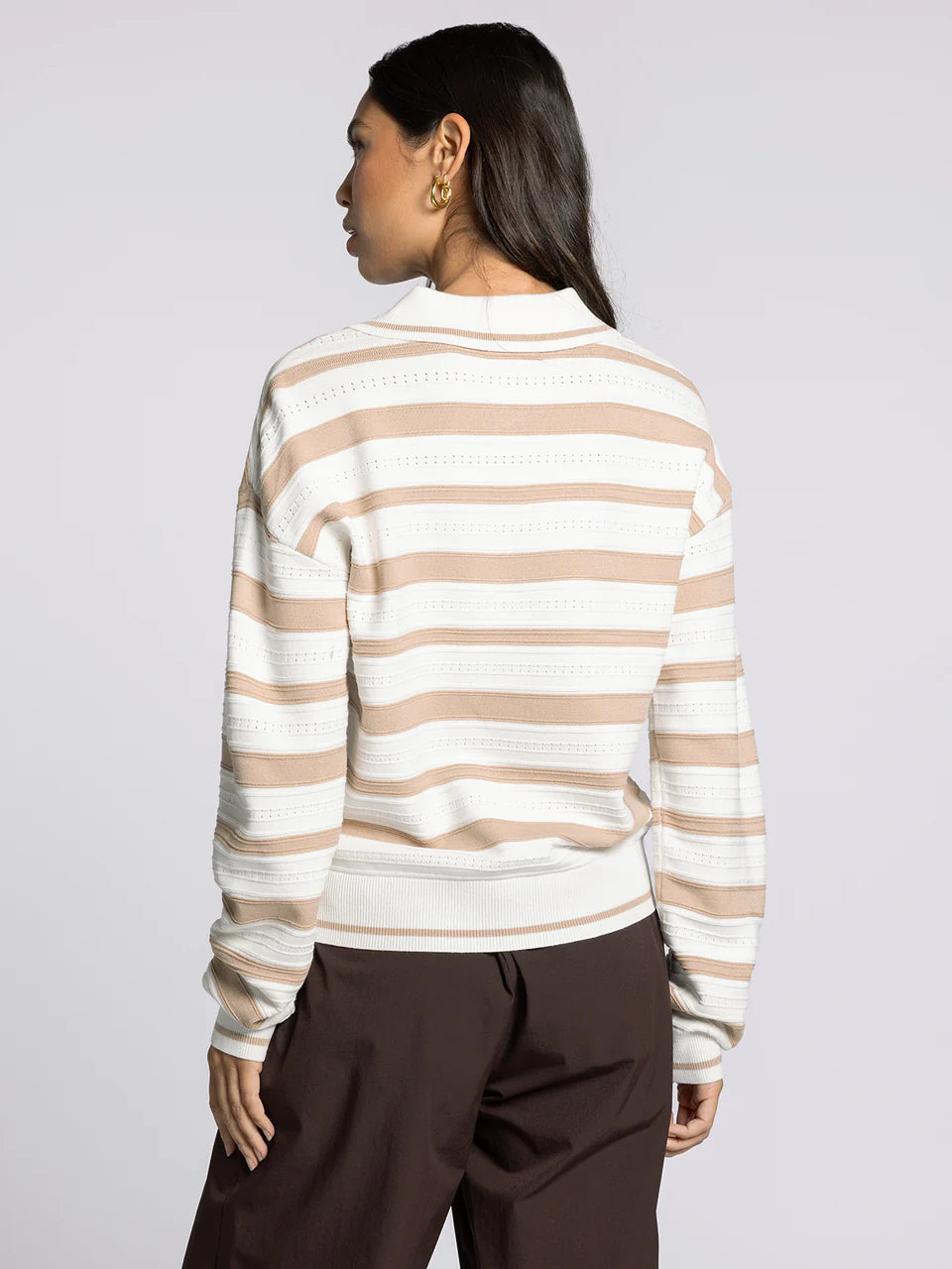 Briana Sweater by Thread & Supply | Ivory Taupe