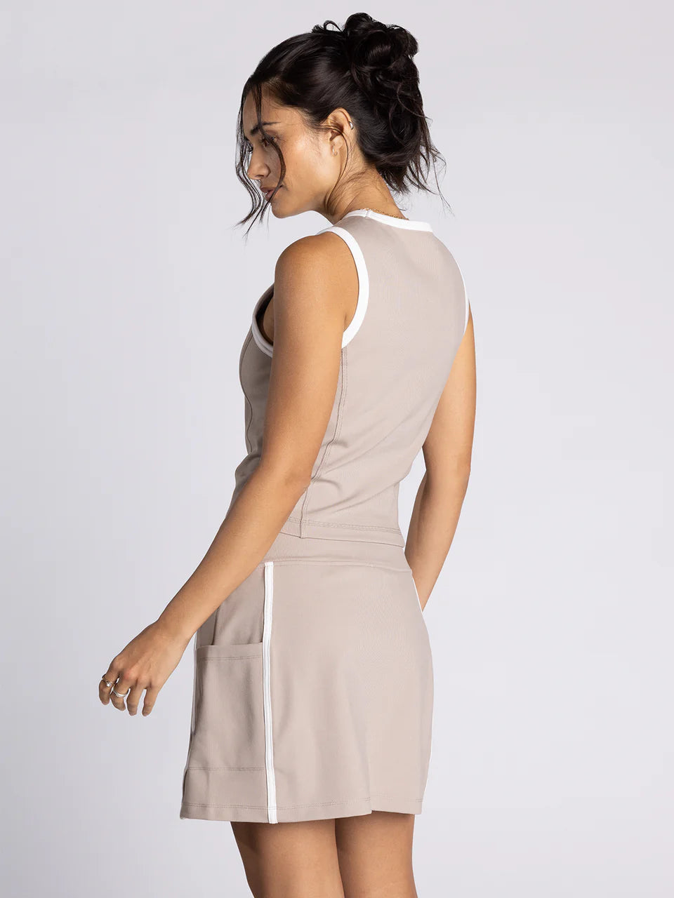 Carter Tank by Thread & Supply | Ivory Taupe