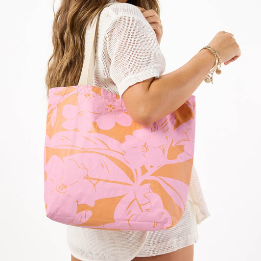 Lei Garden Reversible Tote by Aloha Collection | Splash