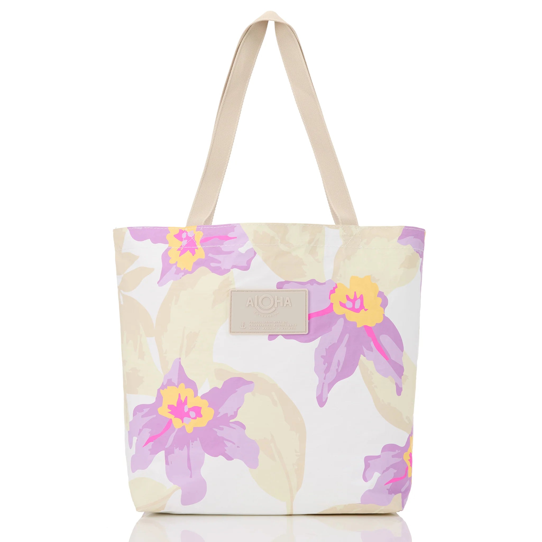 Makana Reversible Tote by Aloha Collection | Lavande