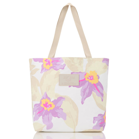 Makana Reversible Tote by Aloha Collection | Lavande