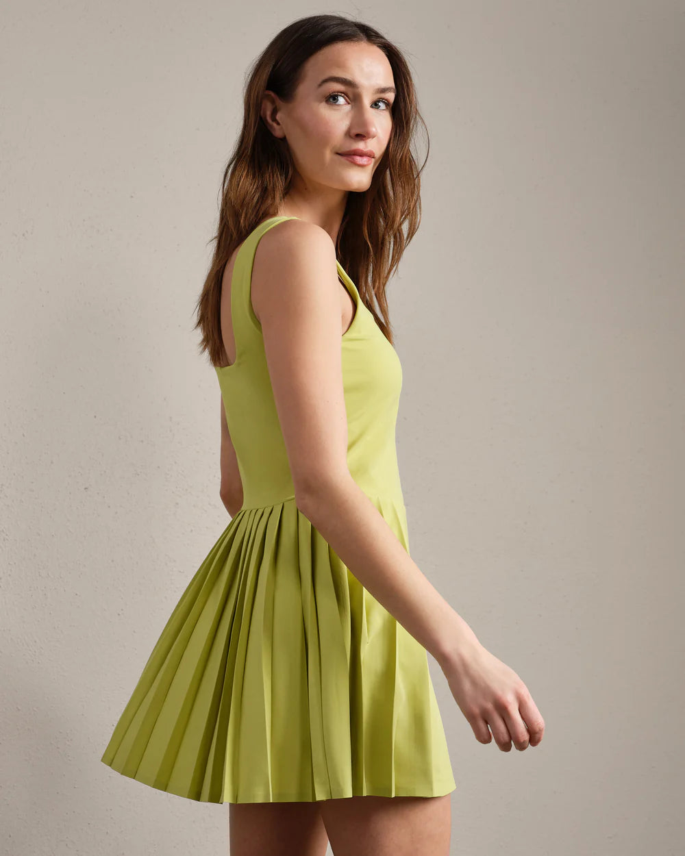 Rally Dress by Rhone | Citron Green
