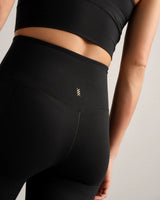 Heather Revive 7/8 Pocket Legging by Rhone | Black Heather