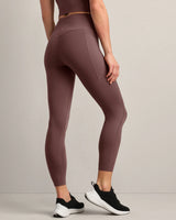 Revive 7/8 Pocket Legging by Rhone | Deep Mauve