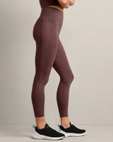 Revive 7/8 Pocket Legging by Rhone | Deep Mauve