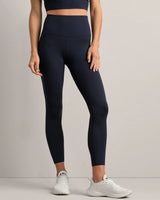 Heather Revive 7/8 Pocket Legging by Rhone | Navy Heather