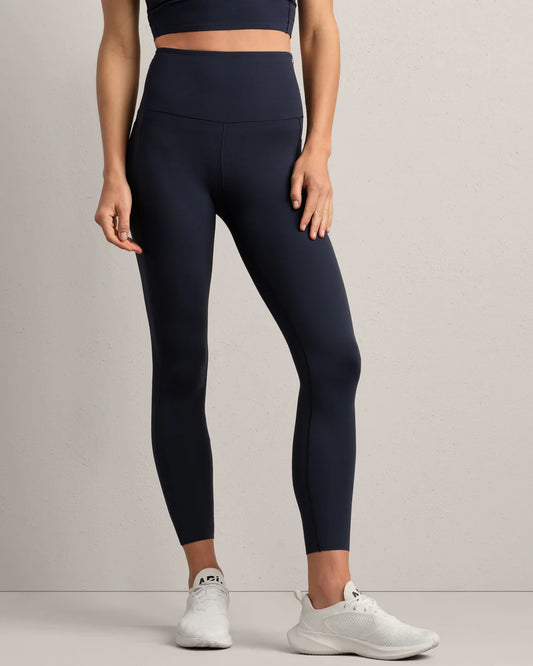 Heather Revive 7/8 Pocket Legging by Rhone | Navy Heather