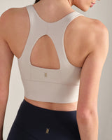 Revive Scoop Longline Bra by Rhone | Sand