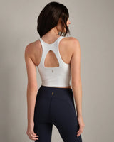 Revive Scoop Longline Bra by Rhone | Snow White