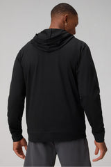 The Cloud Jersey Hoodie by Fabletics | Black