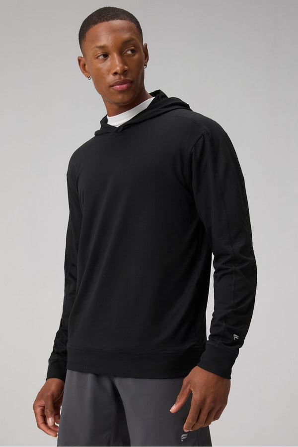 The Cloud Jersey Hoodie by Fabletics | Black