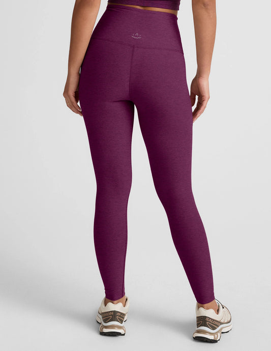 Spacedye Walk and Talk HW Capri Legging by Beyond Yoga | Aubergine Beet