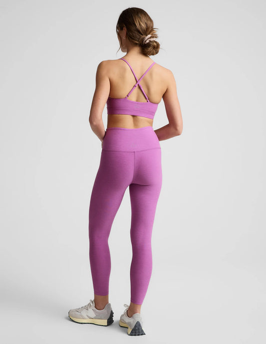 Spacedye Caught In The Midi HW Legging by Beyond Yoga | Fun Fuchsia Heather