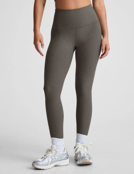 Spacedye Caught in the Midi HW Legging by Beyond Yoga | True Gray Heather - Zen&Zip