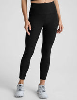 Spacedye Out of Pocket HW Midi Legging by Beyond Yoga | Darkest Night