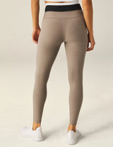 Spacedye Horizon Colorblock Midi Legging Birch TriColor