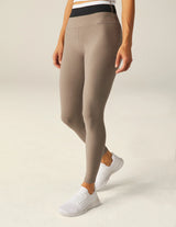 Spacedye Horizon Colorblock Midi Legging Birch TriColor