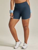 Spacedye Keep Pace Biker Short Nocturnal Navy