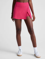 Spacedye Points Crossover Skirt by Beyond Yoga | Vivid Pink Heather