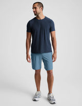 Spacedye Unlimited Short by Beyond Yoga | Harbor Blue Heather