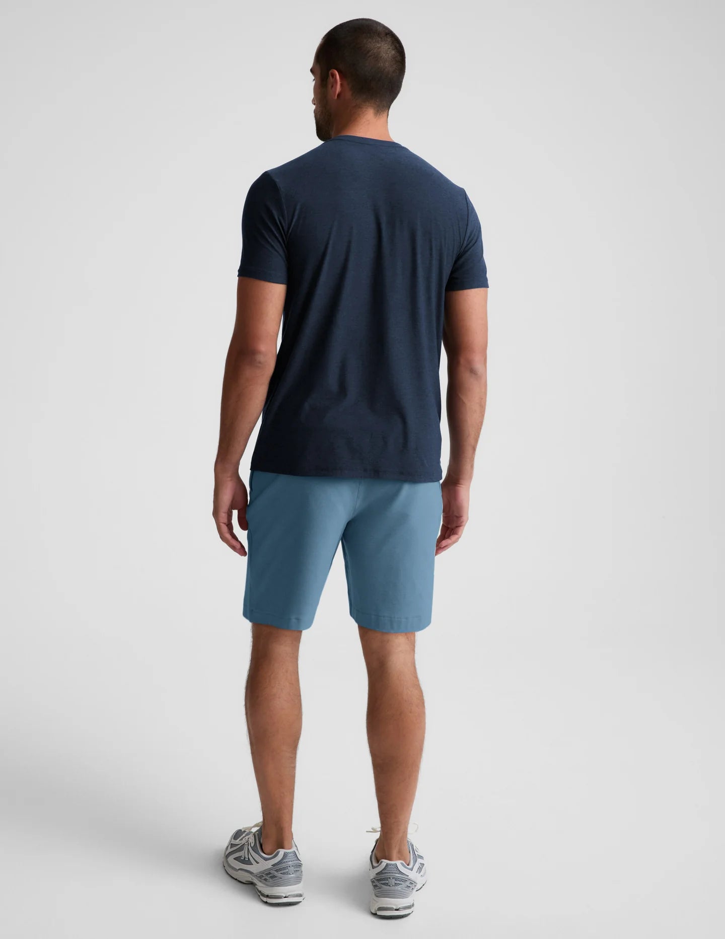 Spacedye Unlimited Short by Beyond Yoga | Harbor Blue Heather