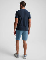 Spacedye Unlimited Short by Beyond Yoga | Harbor Blue Heather