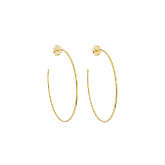 Small Thin Hoops by Sai Brazil | 18k Gold Plated - Zen&Zip