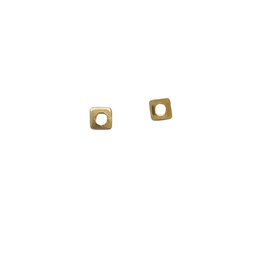 Mini Square Studs by Sai Brazil | 18k Gold Plated - Zen&Zip