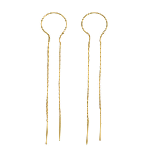 Double Thread Earring by Sai Brazil | 18k Gold Plated - Zen&Zip
