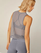 Show Off Mesh Tank Cloud Gray