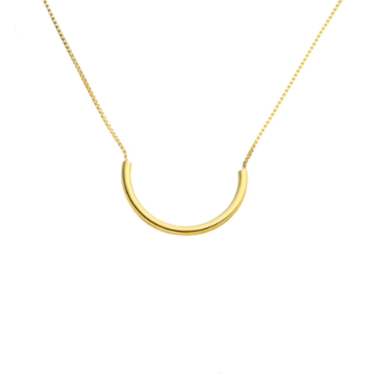 Half Circle Necklace by Sai Brazil | 18k Gold Plated