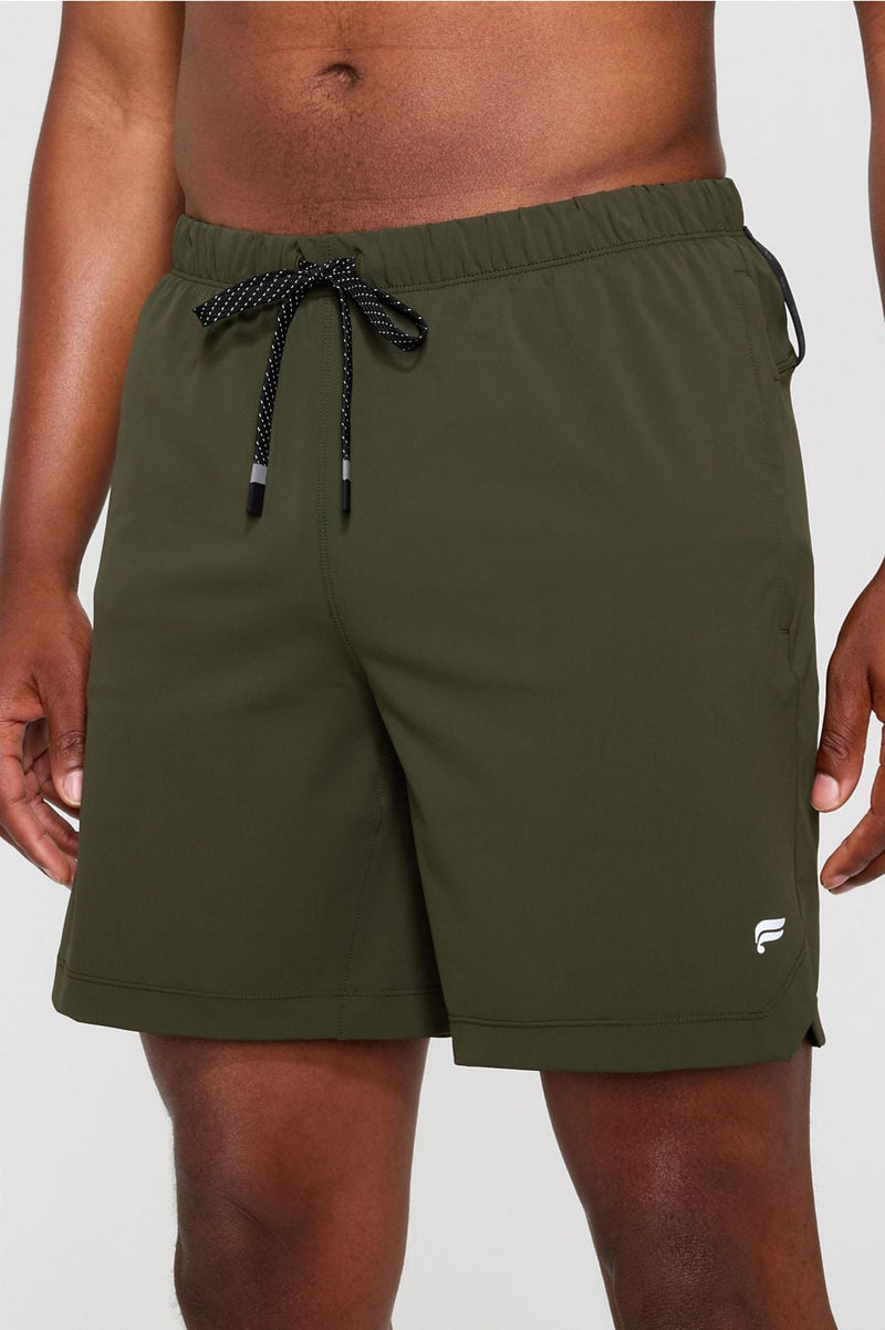 The 7” One Short by Fabletics | Dark Olive