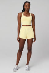 Year Round Terry Short by Fabletics | Butter