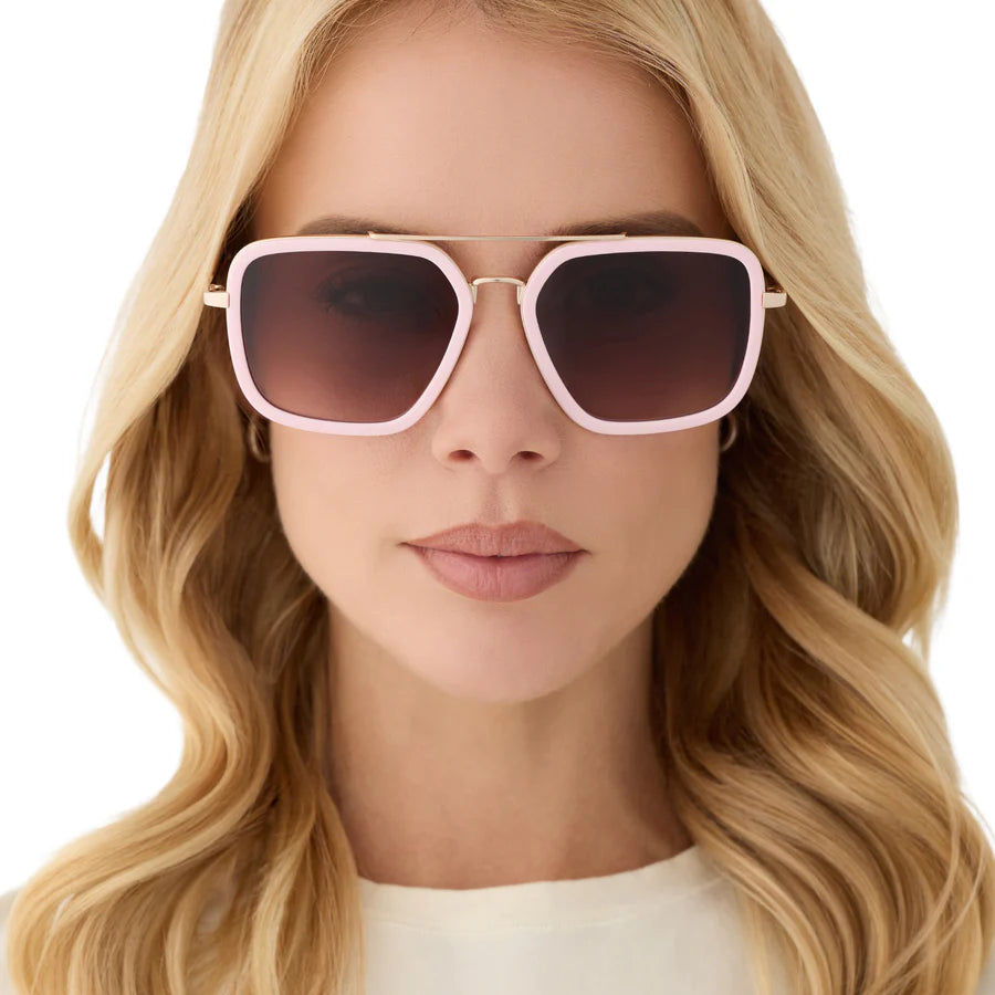 Jordan Polarized by DIFF | Powder Pink Gold + Brown Gradient