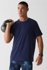 The 24/7 Tee by Fabletics | Deep Navy