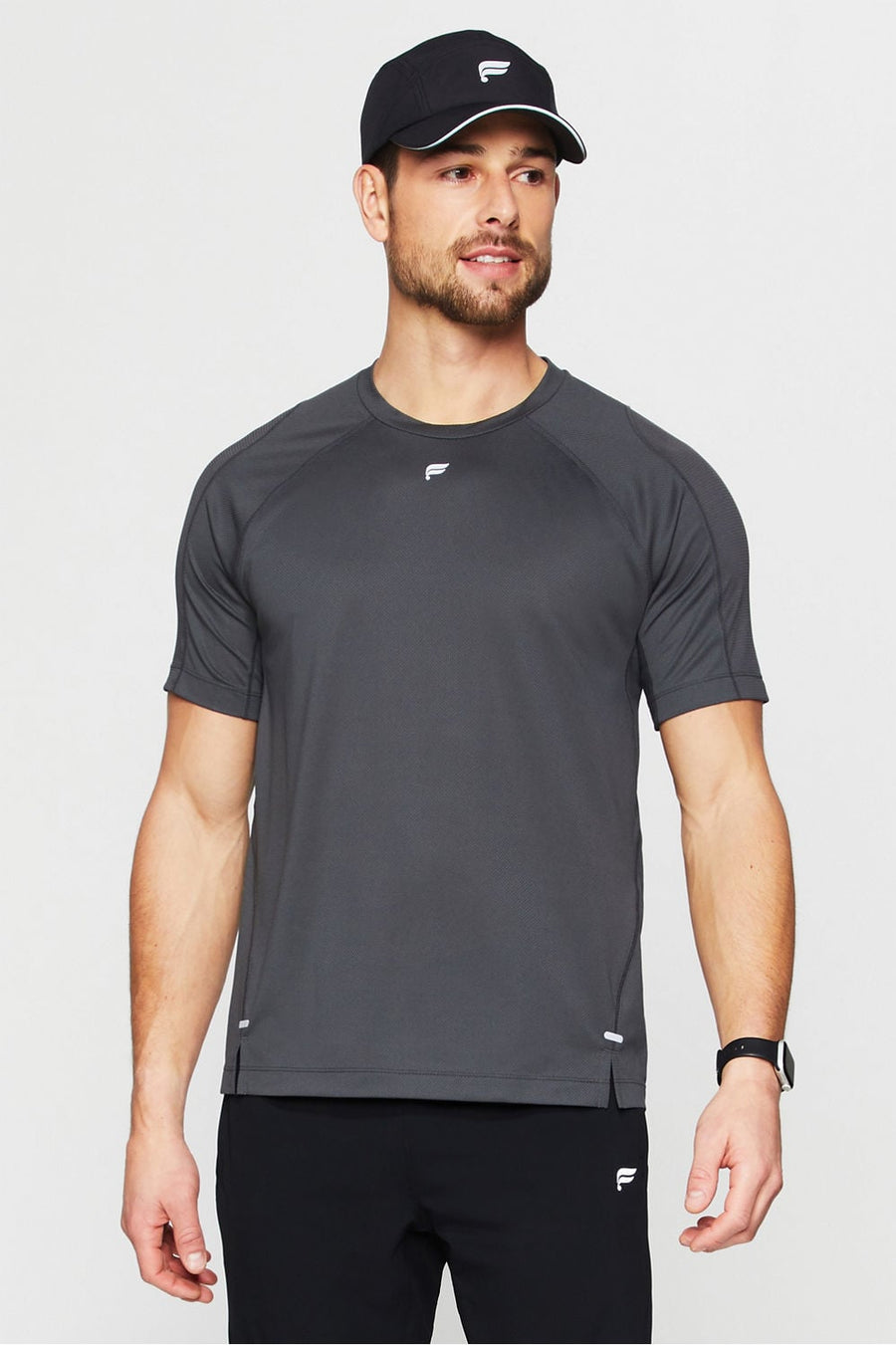 The O2 Tee by Fabletics | Onyx
