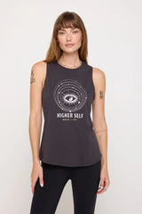 Higher Self Jade Muscle Tank