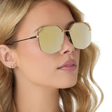 Bree Gold + Brilliant Gold Mirror Polarized