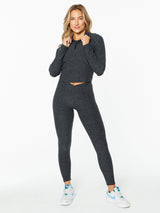 Year Of Ours Stretch Veronica Legging - Charcoal