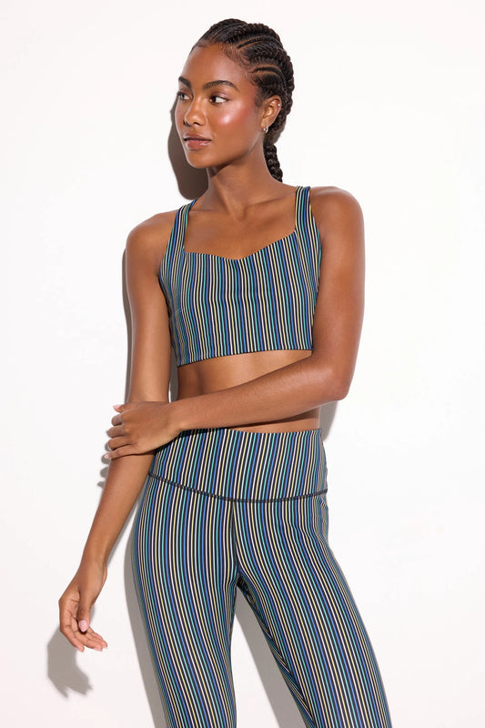 Nirvana Venus Longline Bra by Spiritual Gangster | Black