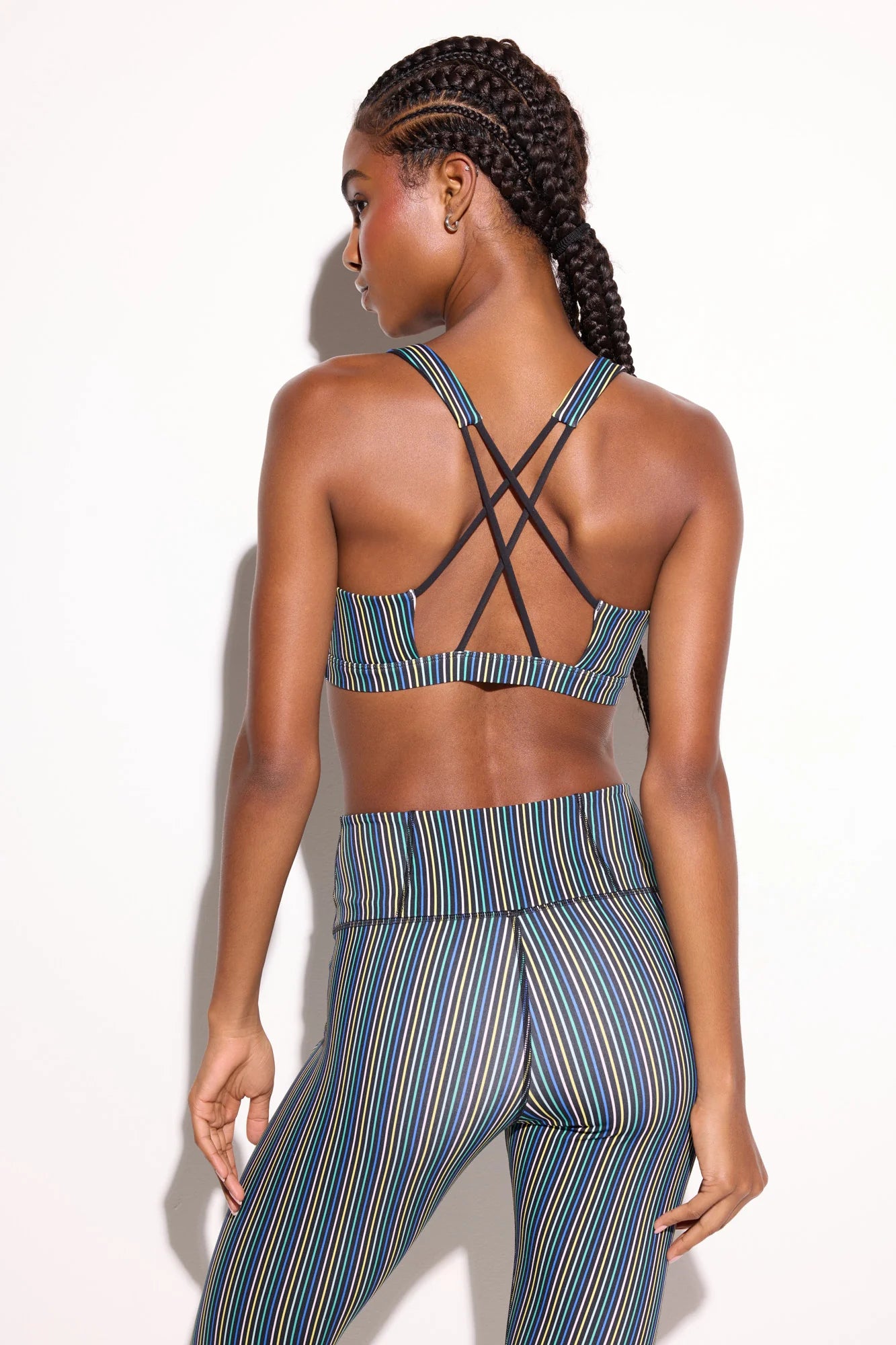 Nirvana Venus Longline Bra by Spiritual Gangster | Black